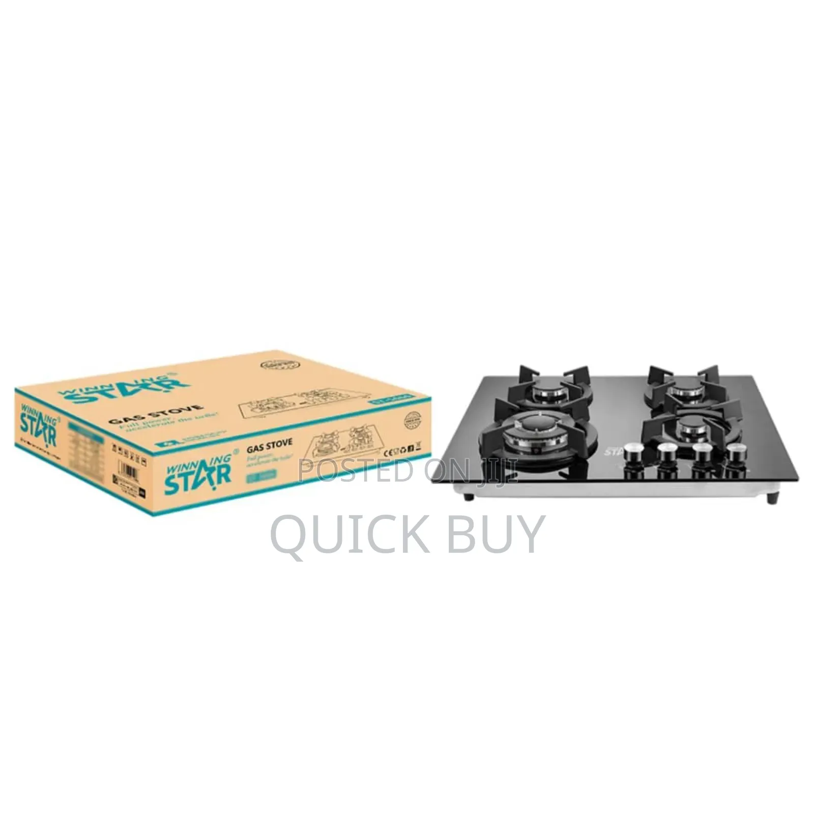 Winning Star 4-Burner Gas Stove Hob
