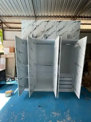 Wardrobe in Marble Design