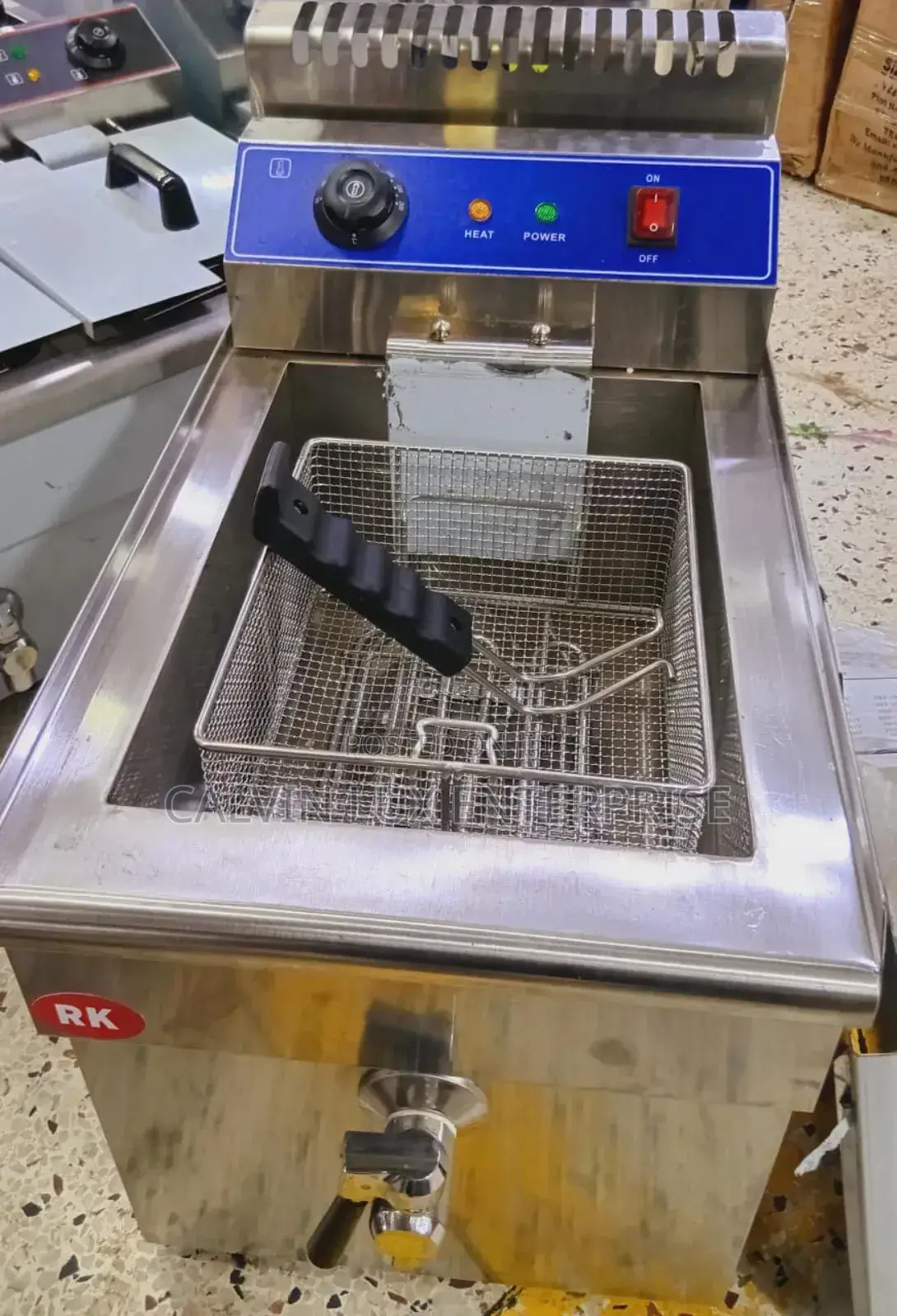 Rk Deep Fryer Single Commercial Gas 20 Liter