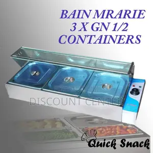 3 Bain Marie Food Warmer Electric