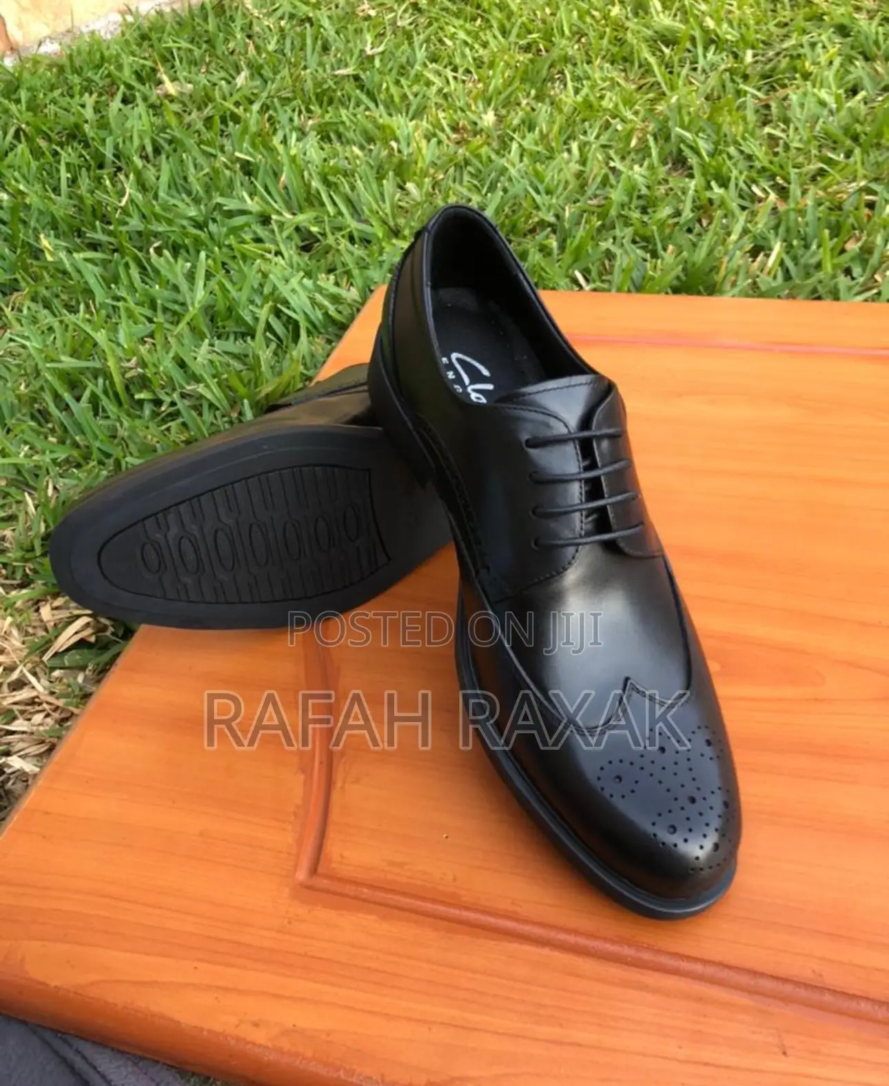 Men’S Black Clarks Oxford Formal Shoes