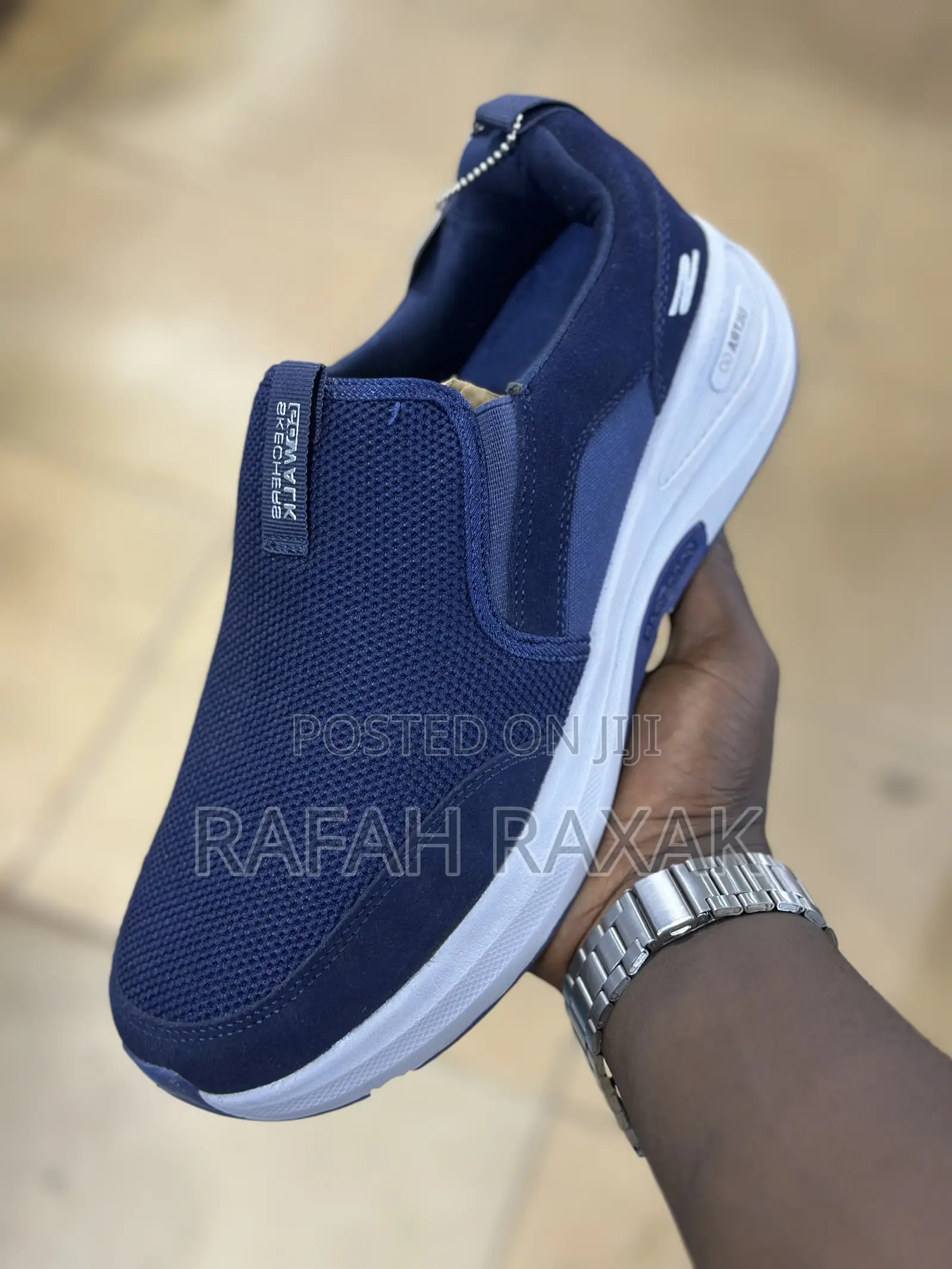 Original Navy Blue Slip-ins Skechers Go Walk Ultra Go Sneakers