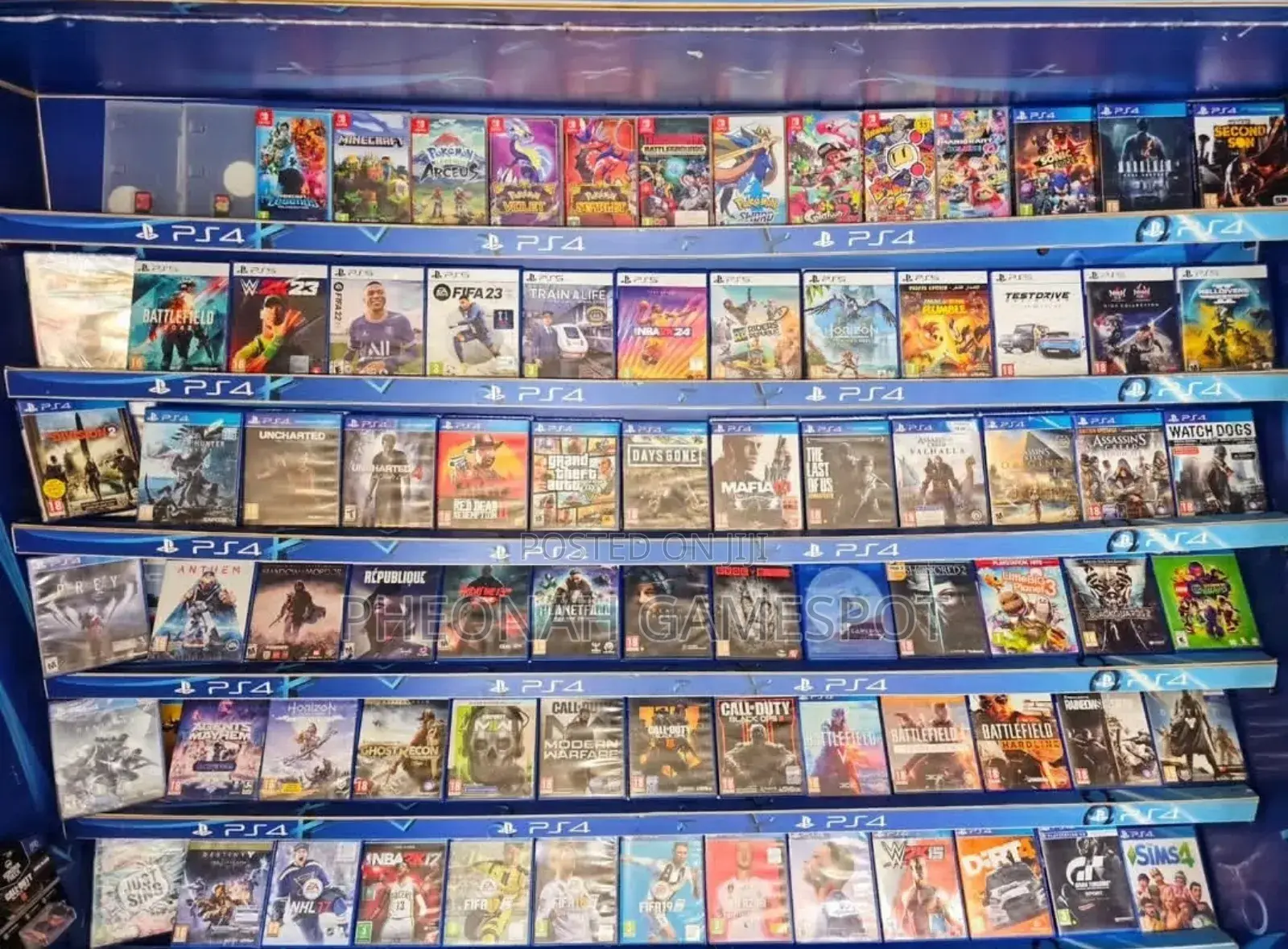 All Ps4 Game Discs Are Available