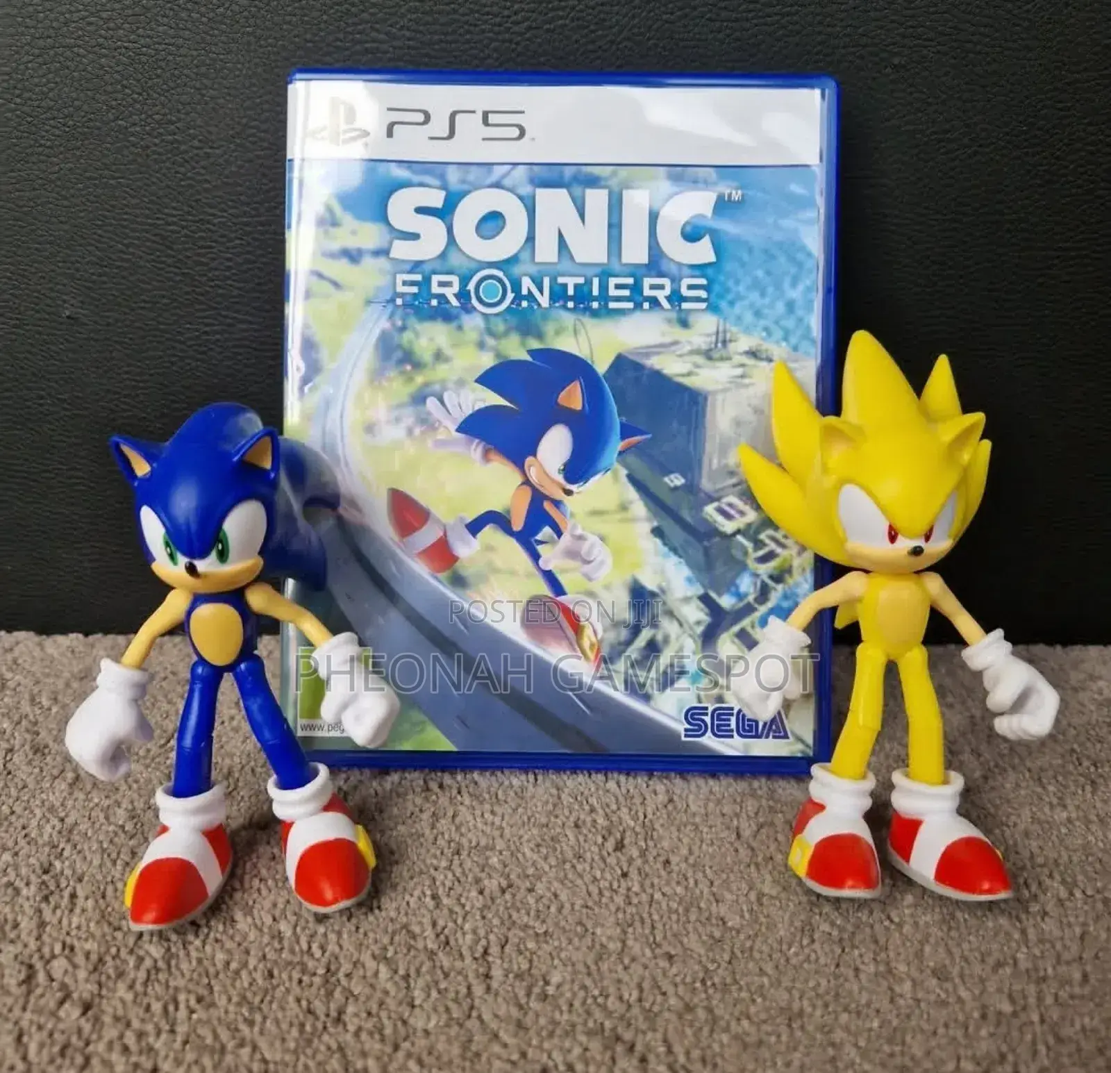 Sonic Frontiers Video Game Cd