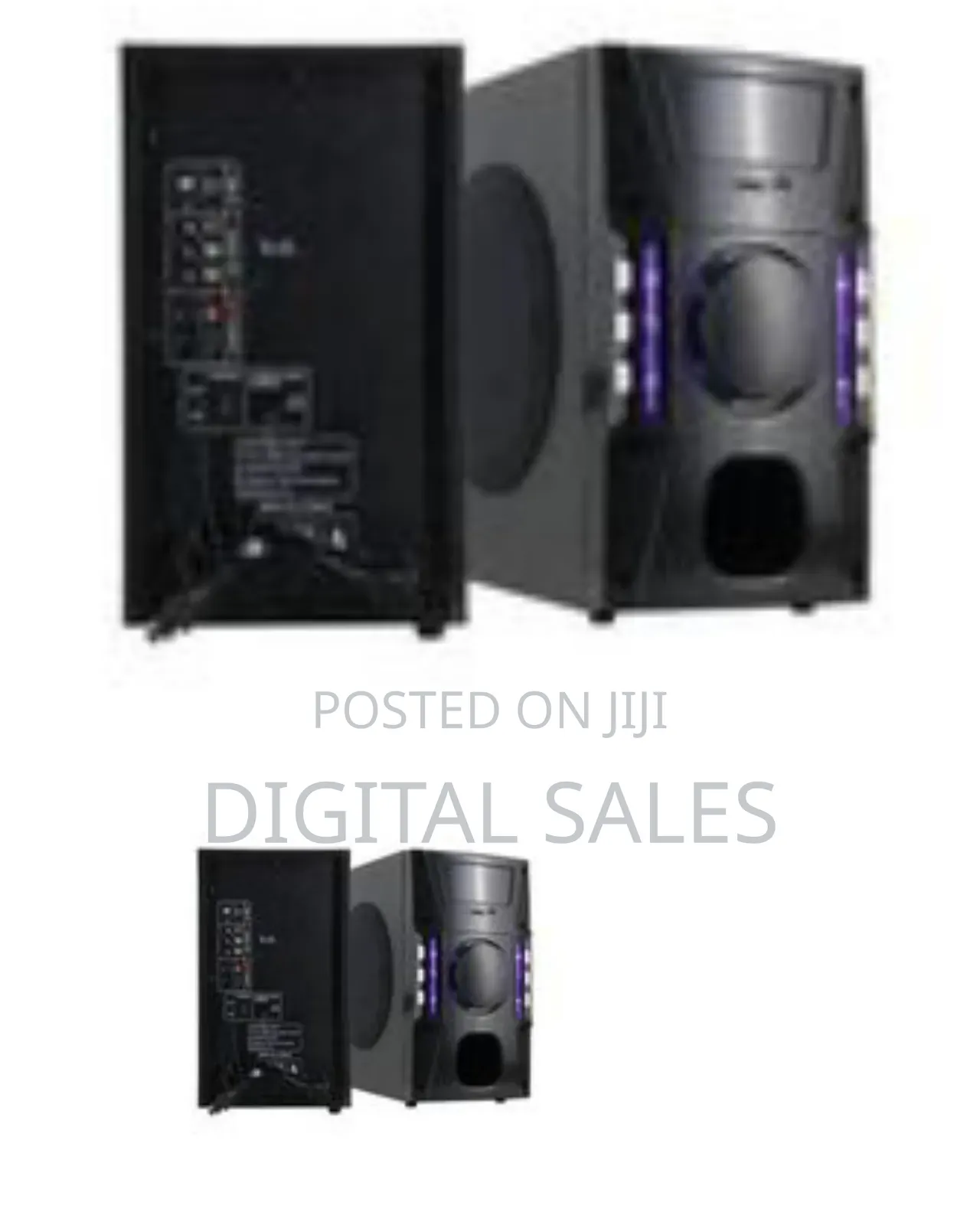 3.1 Home Theatre System - Black