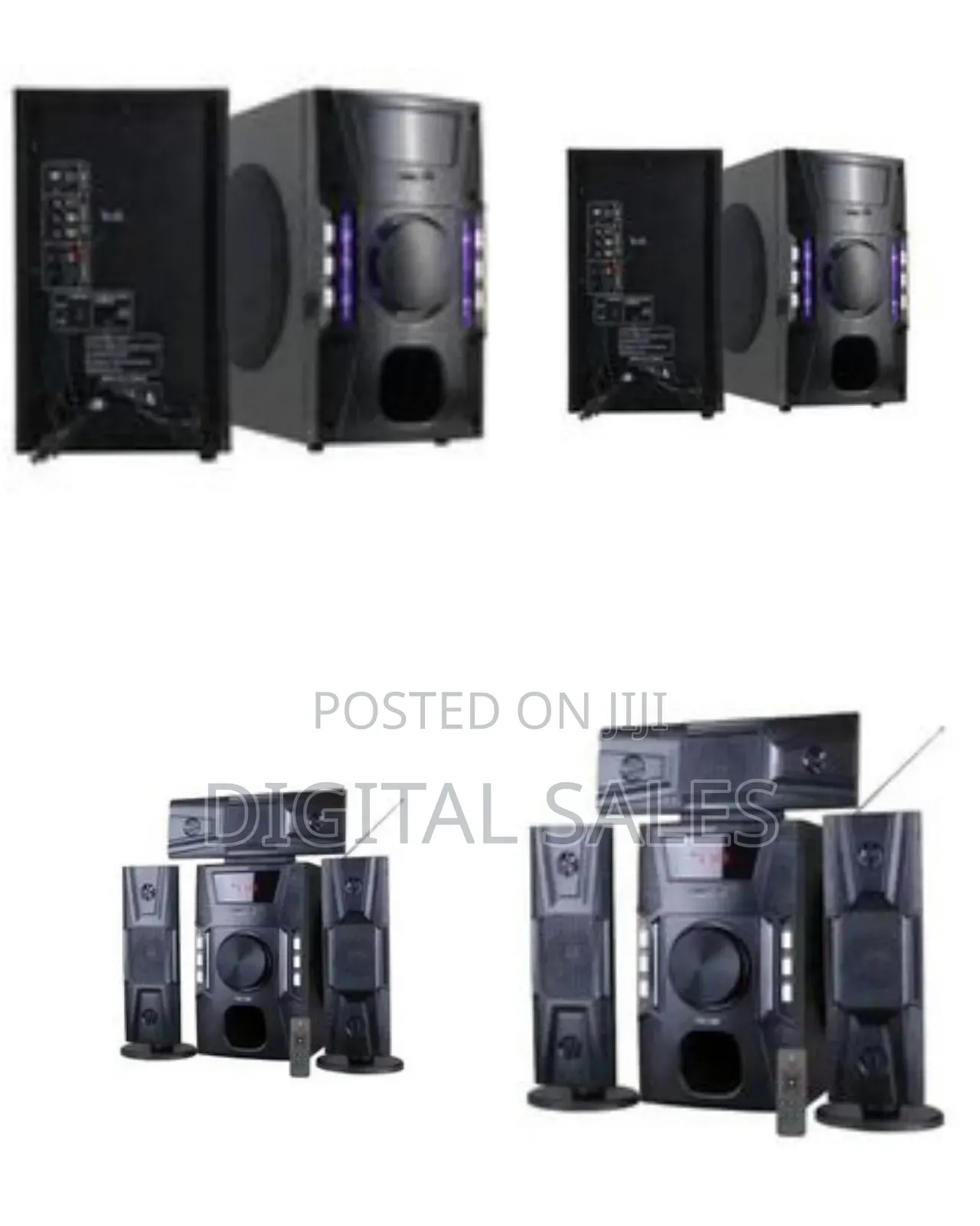 3.1 Home Theatre System - Black