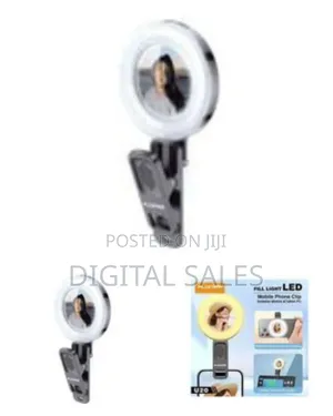 Clip-on Led Fill Light for Enhanced Photography and Videography
