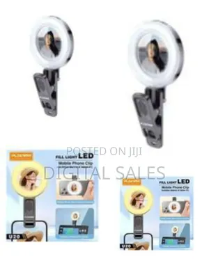 Clip-on Led Fill Light for Enhanced Photography and Videography