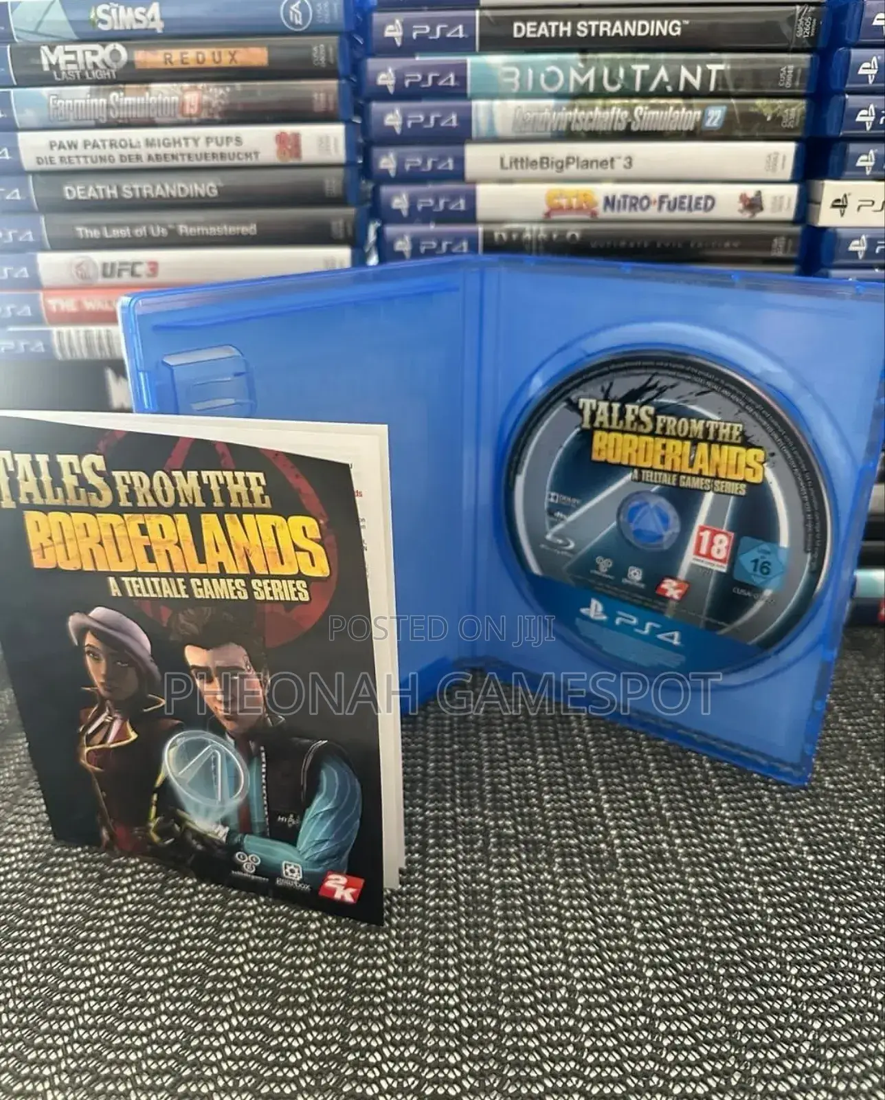 New Tales From The Borderlands Video Game Cd For Ps5 And Ps4