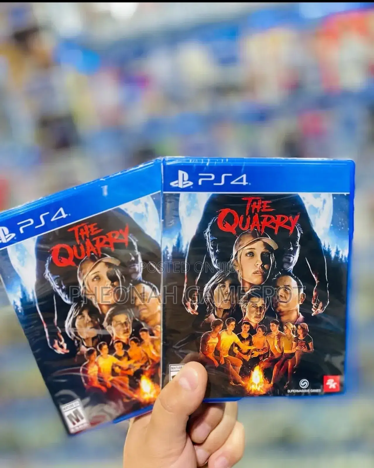 The Quarry Ps4 Game Cd