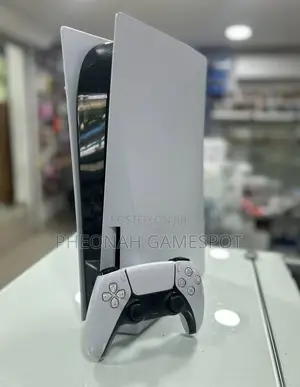 Ps5 Plus 2 Controllers and 3 Games, Giving Bold Sharp Powerful Play.