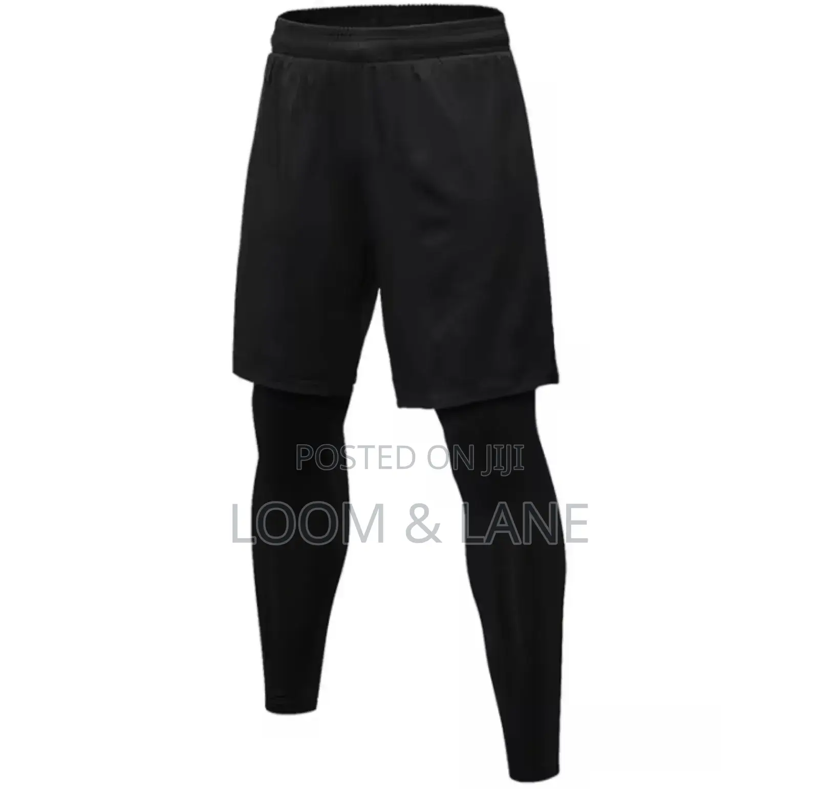 2in1 Men and Women Tights and Shorts Exercise or Gym Wear