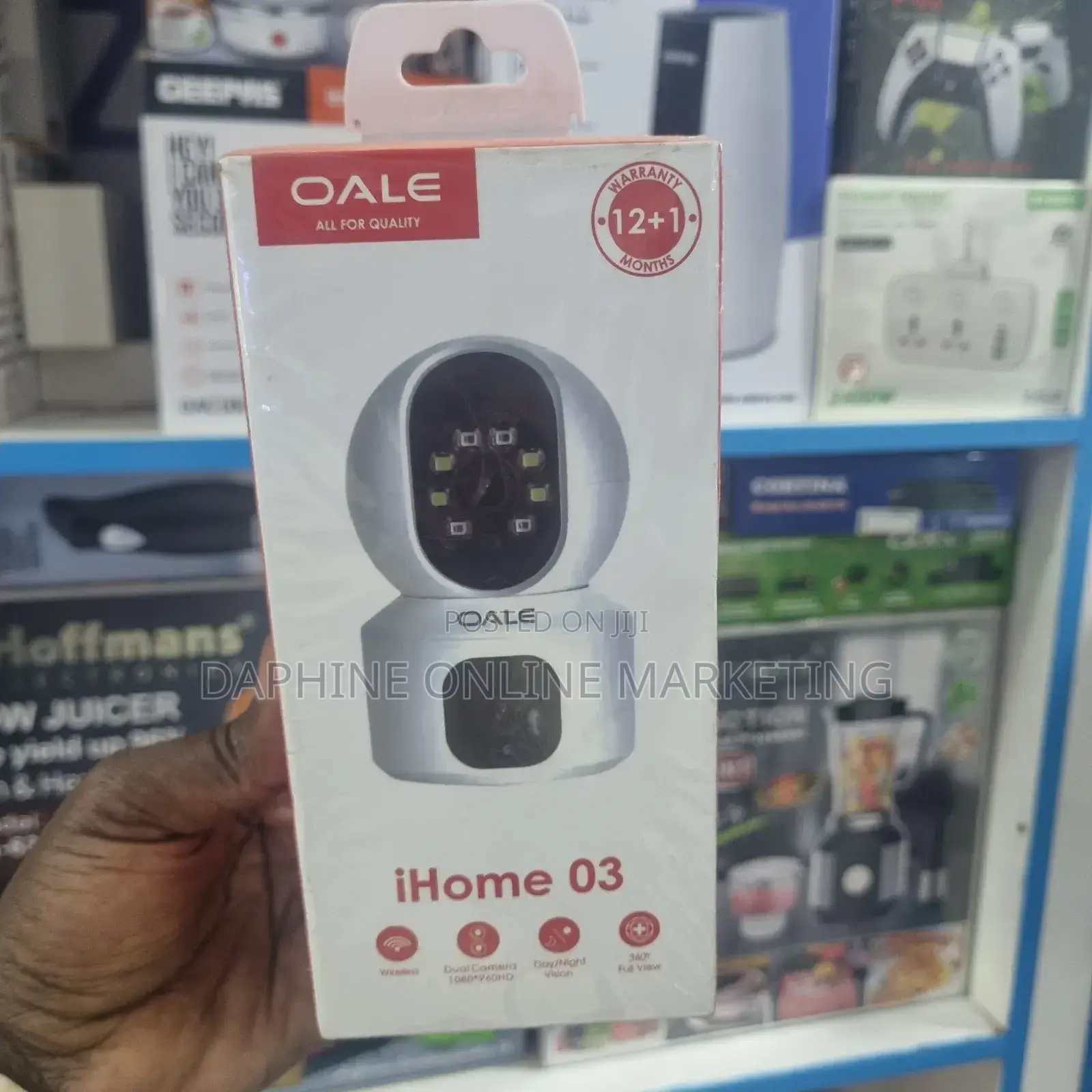 Smart Wifi Camera Ihome 03 Oale