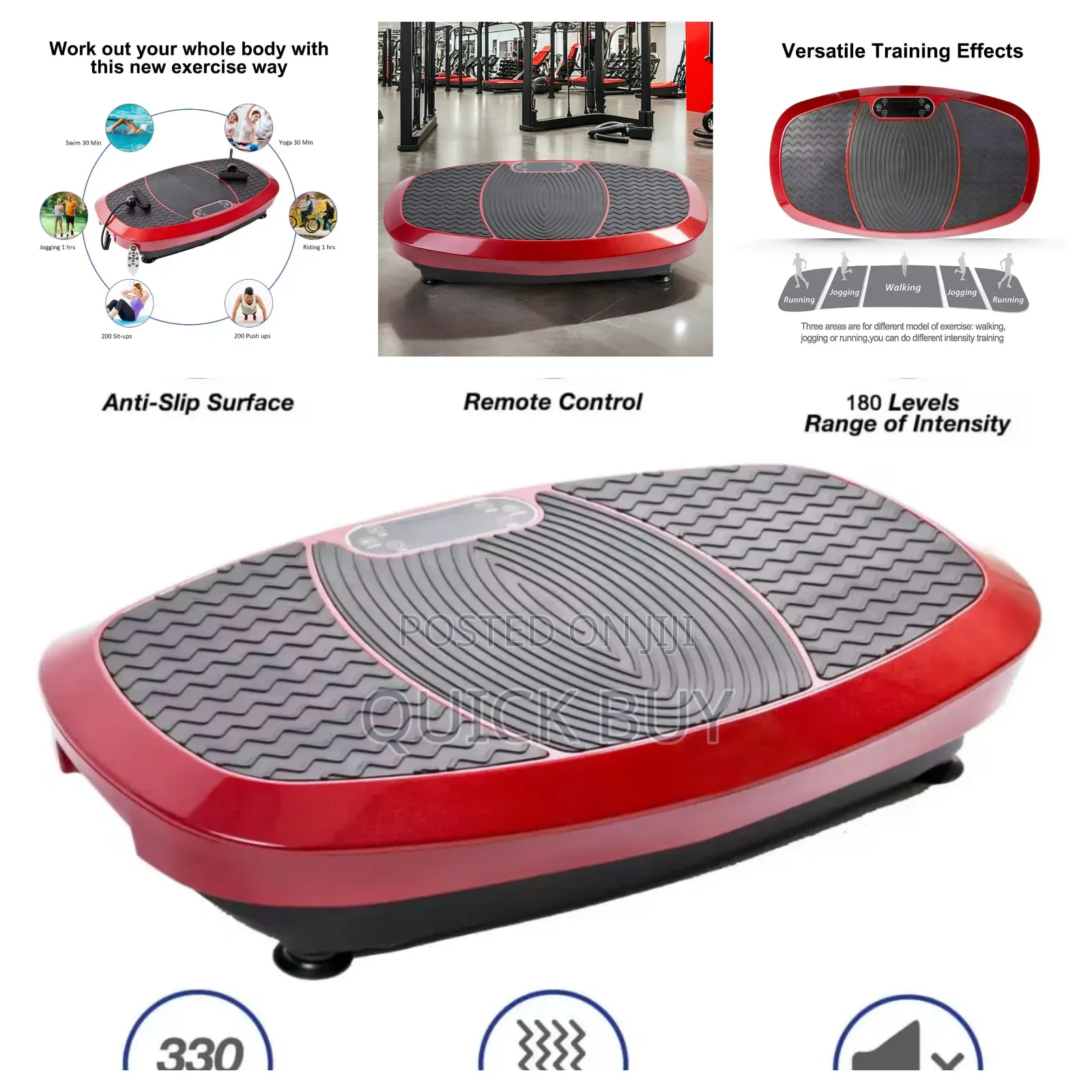 Vibration Plate Exercise Machine