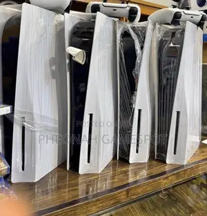 Ps5 With 2 Controllers and 2 Games, Tuned for Clean Fast Performance.