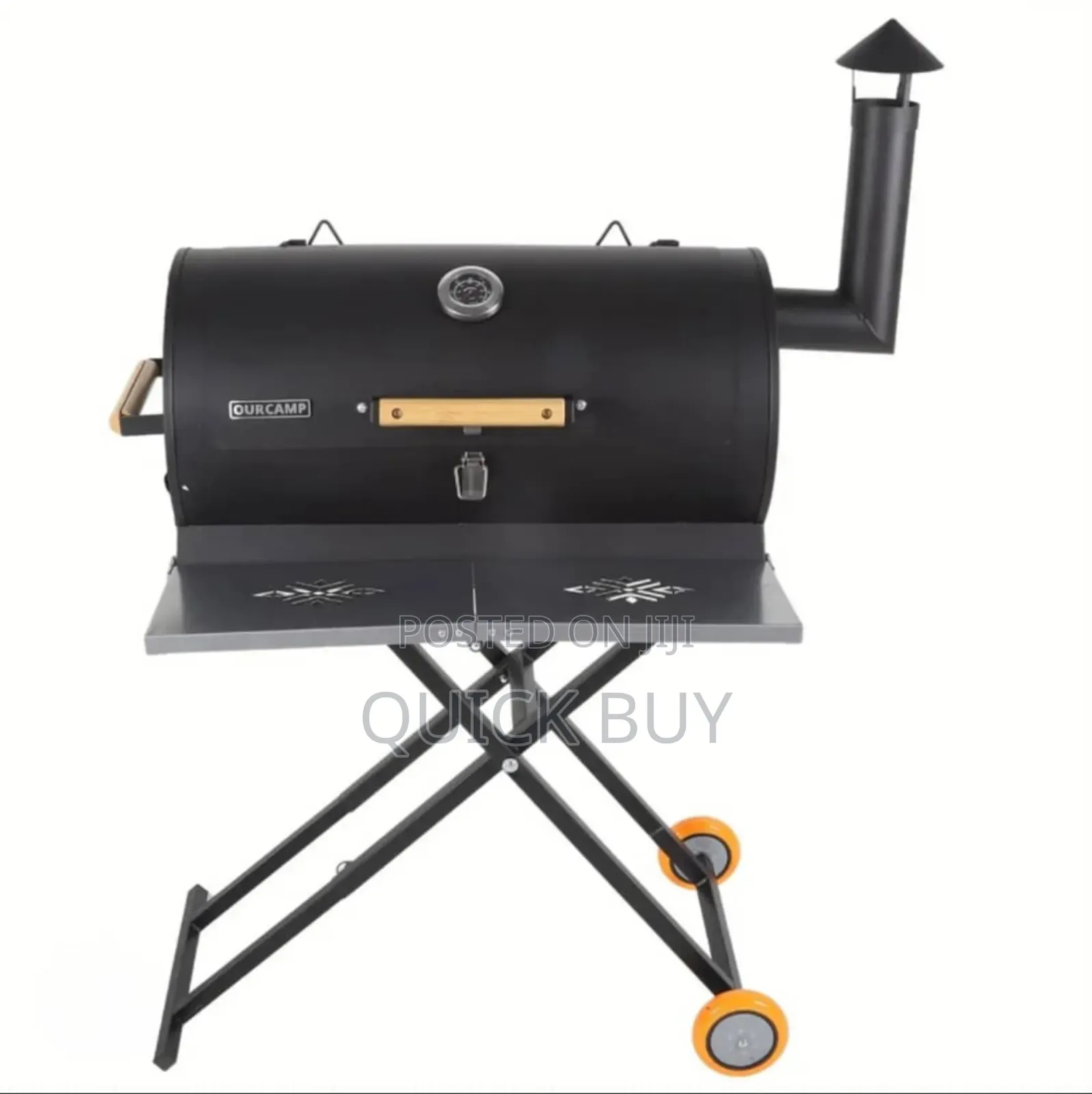 Ourcamp Portable Charcoal BBQ Grill Smoker