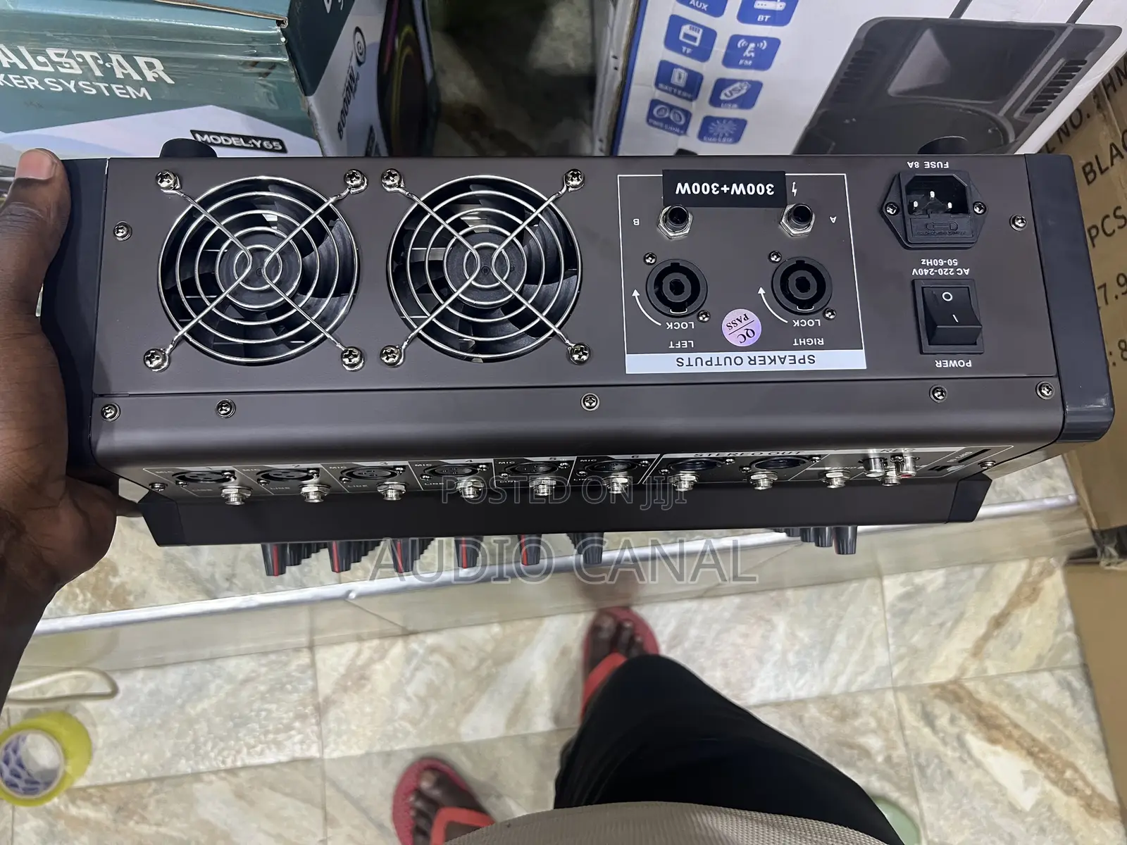 Crest Audios 6 Channel Amp Mixer