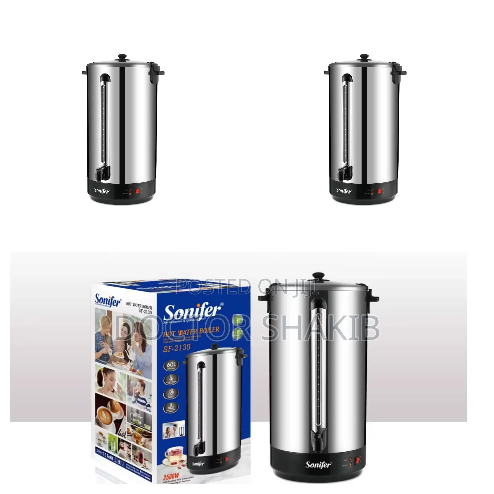 Sonifer Sf-2130 Professional-grade Stainless Steel Hot Water Boiler