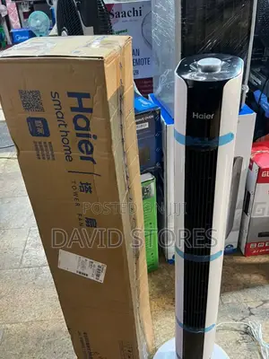 Haier Smart Home Tower Fan – Sleek Powerful Cooling Fan
