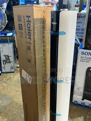 Haier Smart Home Tower Fan – Sleek Powerful Cooling Fan