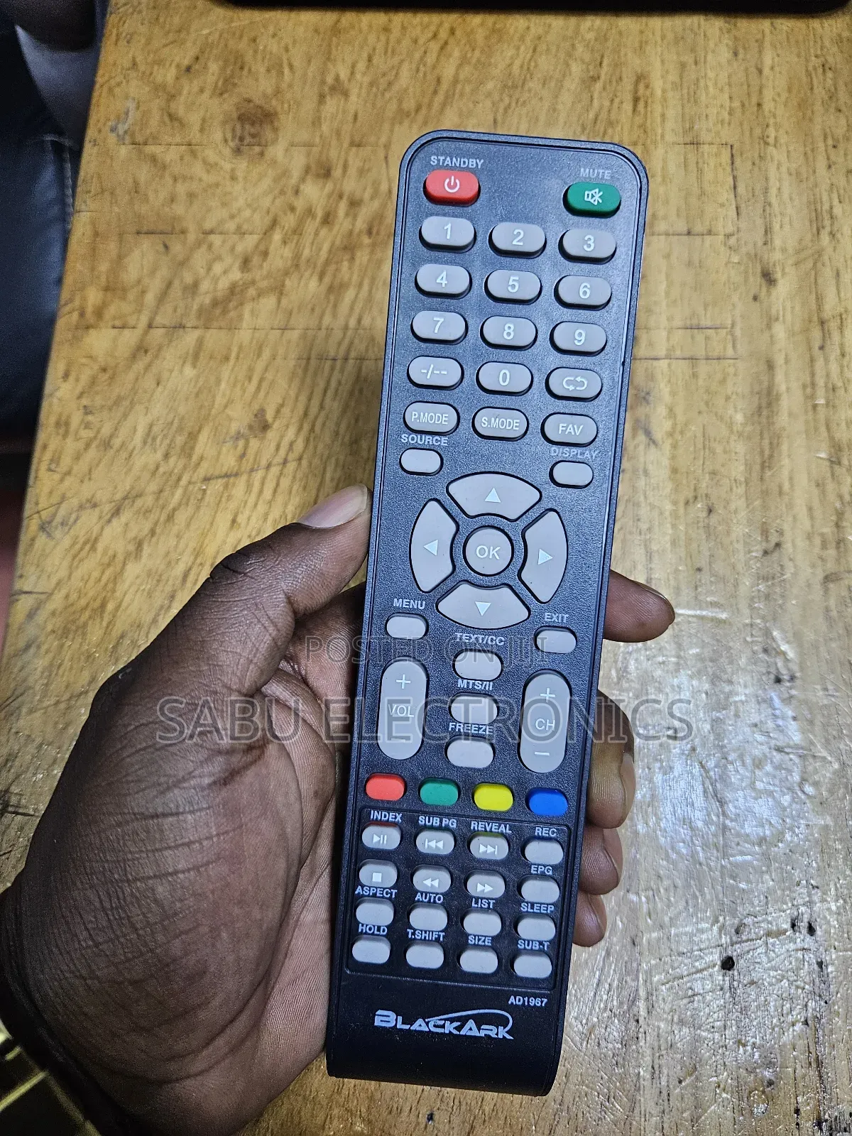 Blackark Universal Tv Remote – Replacement for Black Ark Digital TVS