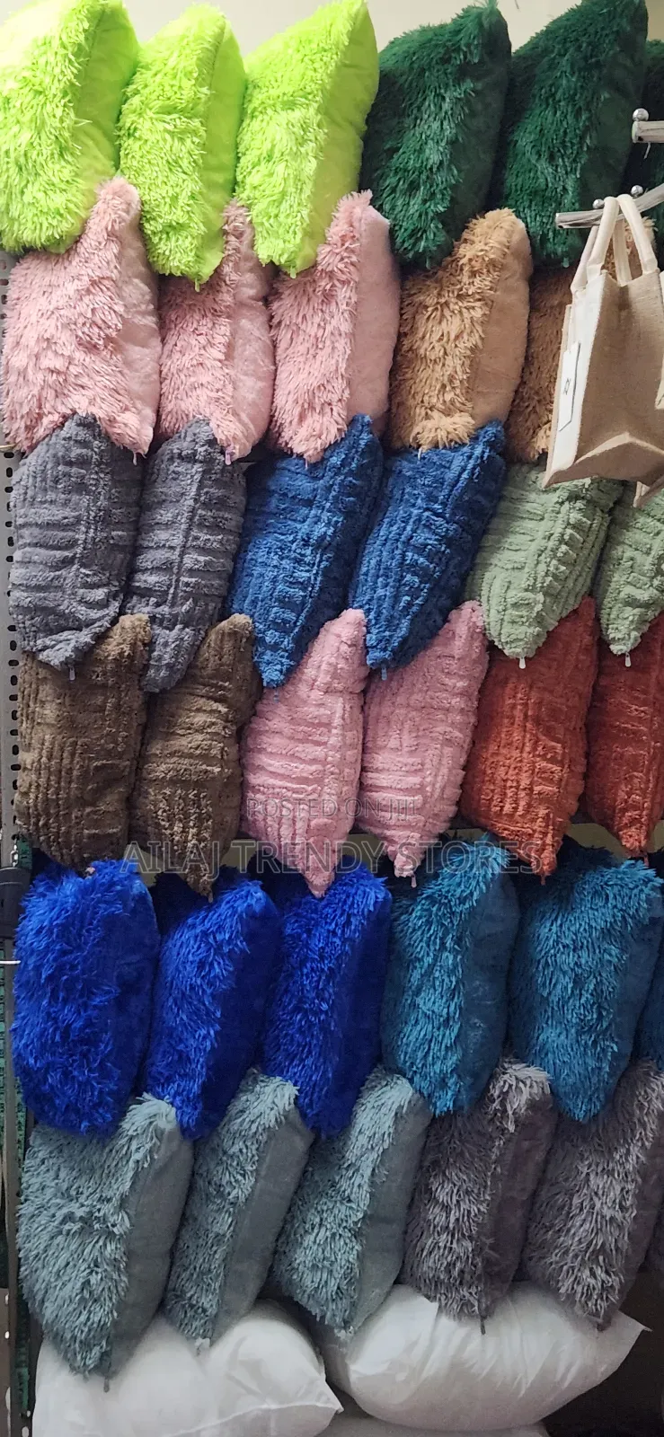 Fibre Throw Cushions