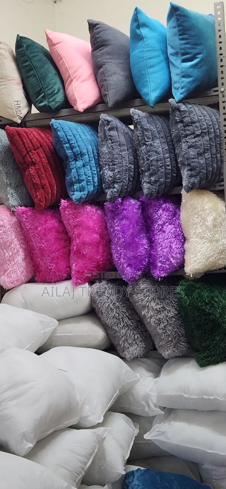 Fibre Throw Cushions