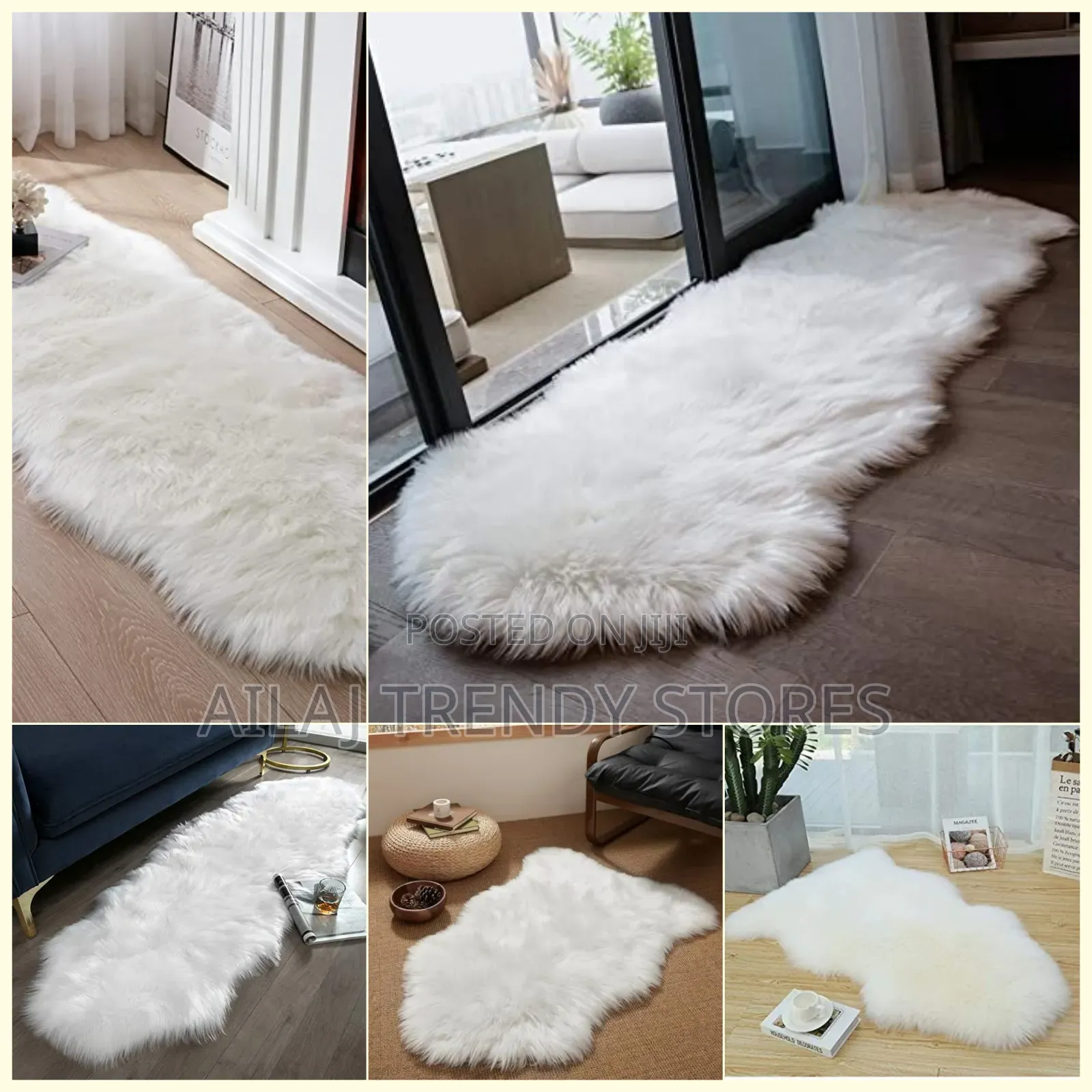 Fluffy Display and Bedside Carpets