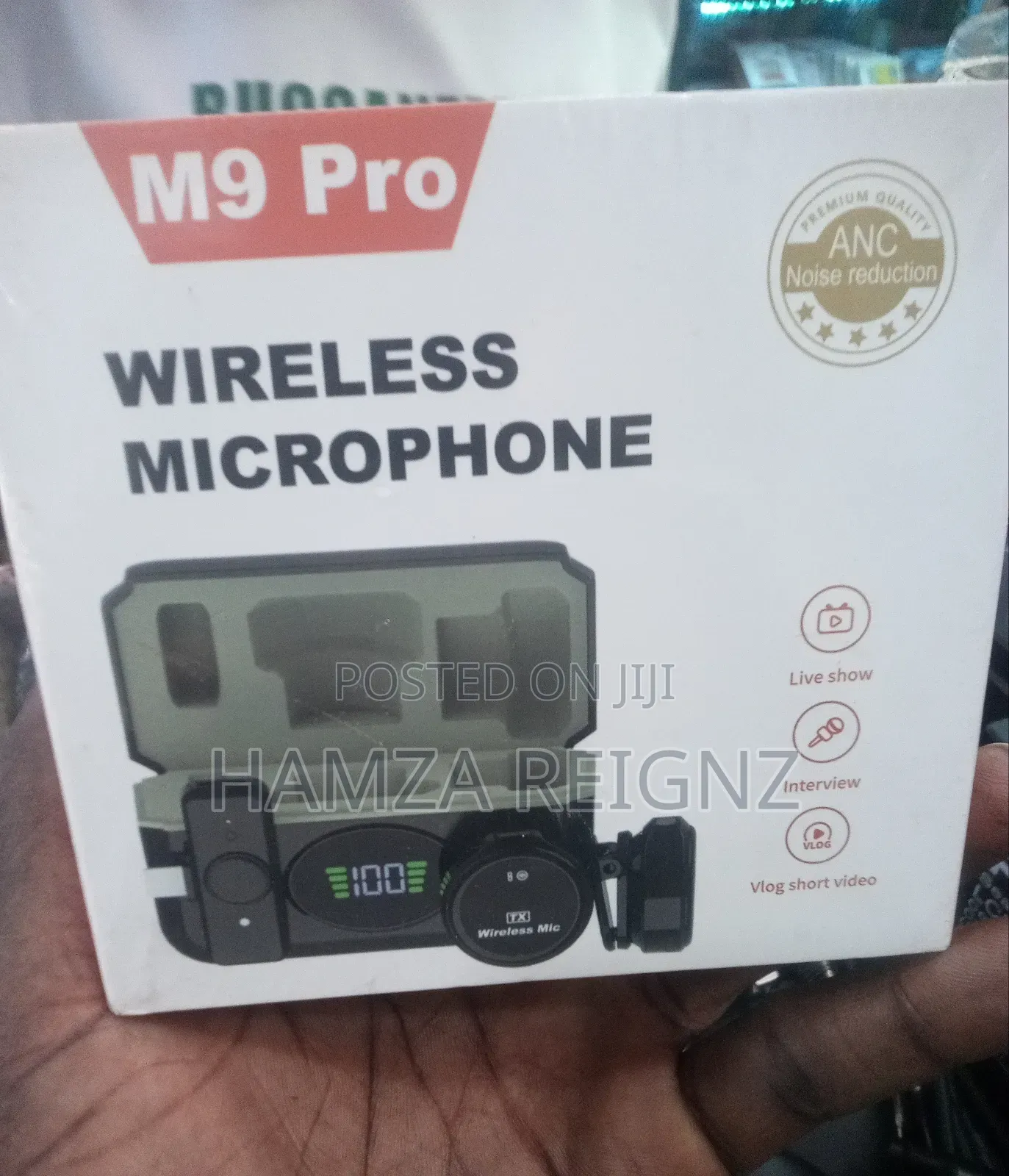 M9 Pro Wireless Microphone
