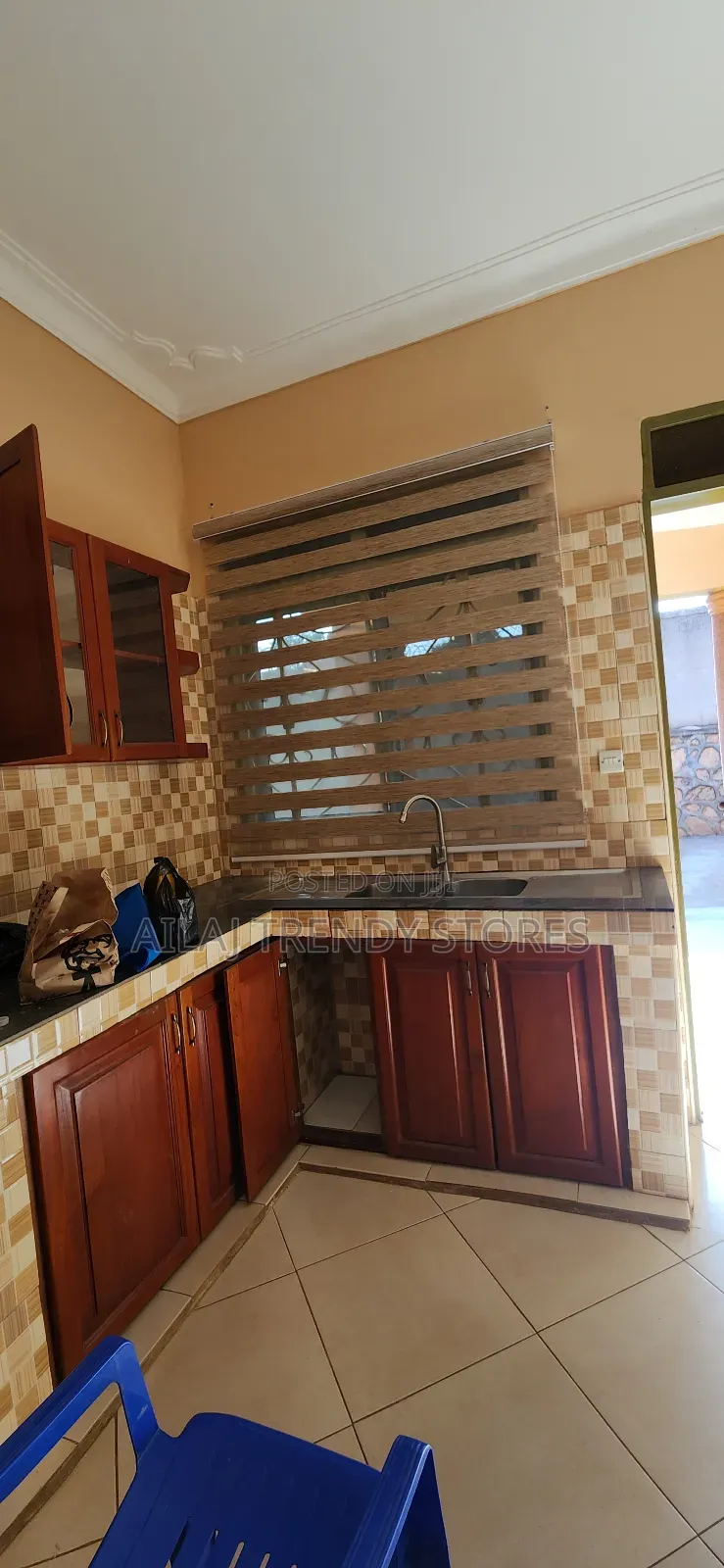 Brown Double Zebra Roller Blinds Per Square Metre
