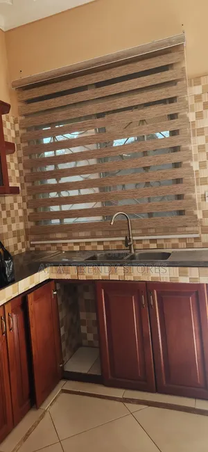 Brown Double Zebra Roller Blinds Per Square Metre