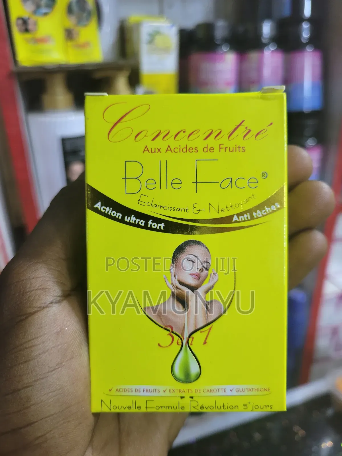 Belle Face Concentrated Anti-Spot Ultra Strong Action.