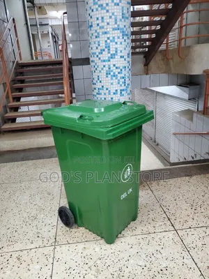 Quality 240litres Plastic Dust Bins Plastic Dust Bin Green Color