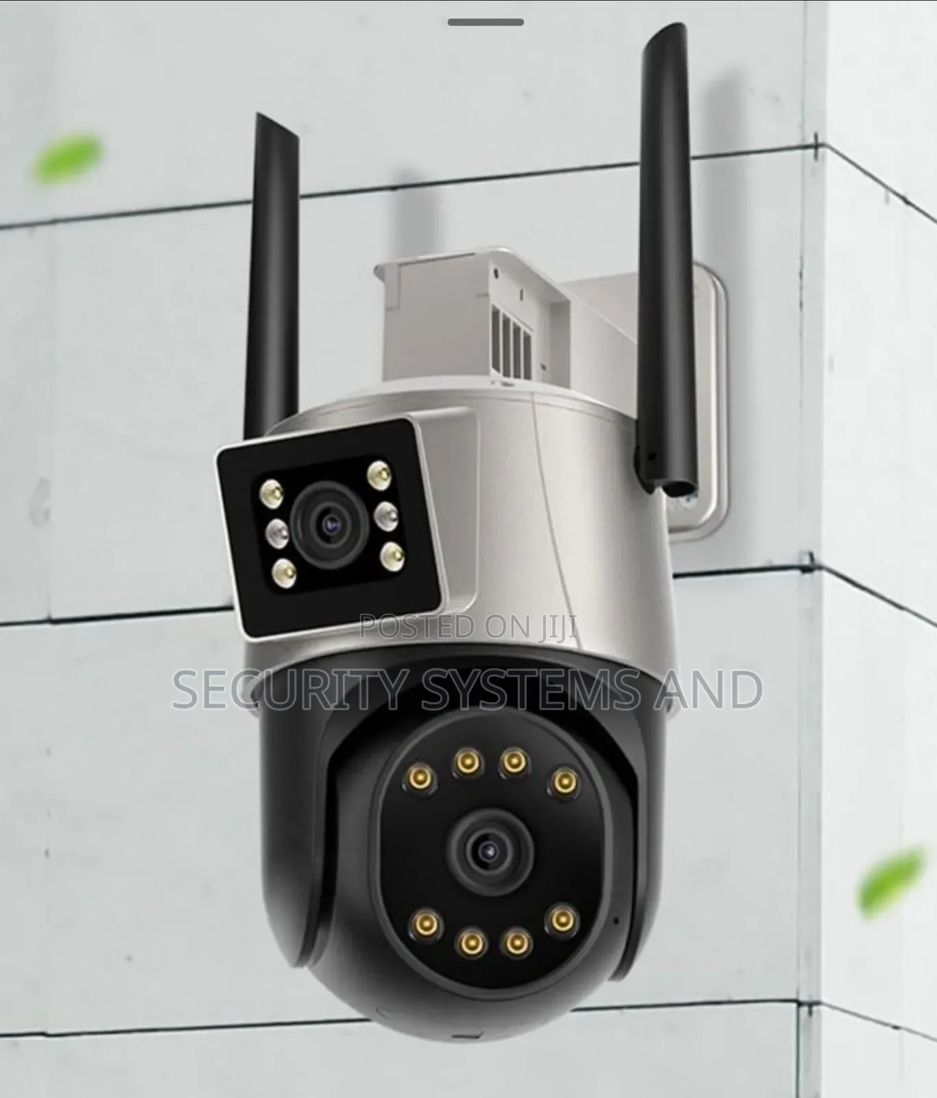 Solar Powered Camera -4g With Dual Lens-12mp -Phone Operated