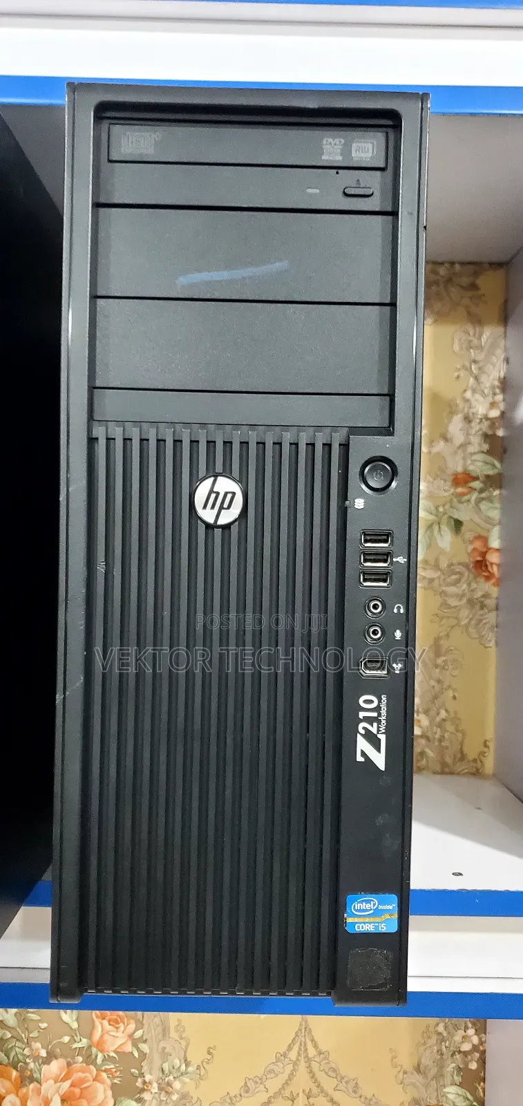 Desktop Computer HP Z210 4GB Intel Core I5 HDD 500GB