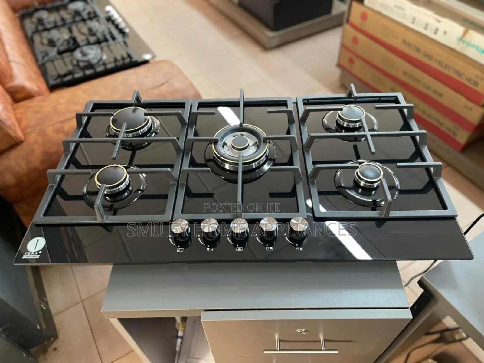 Full Gas Burner High Quality Iqra Built in Full Gas Hob 90cm by 60cm