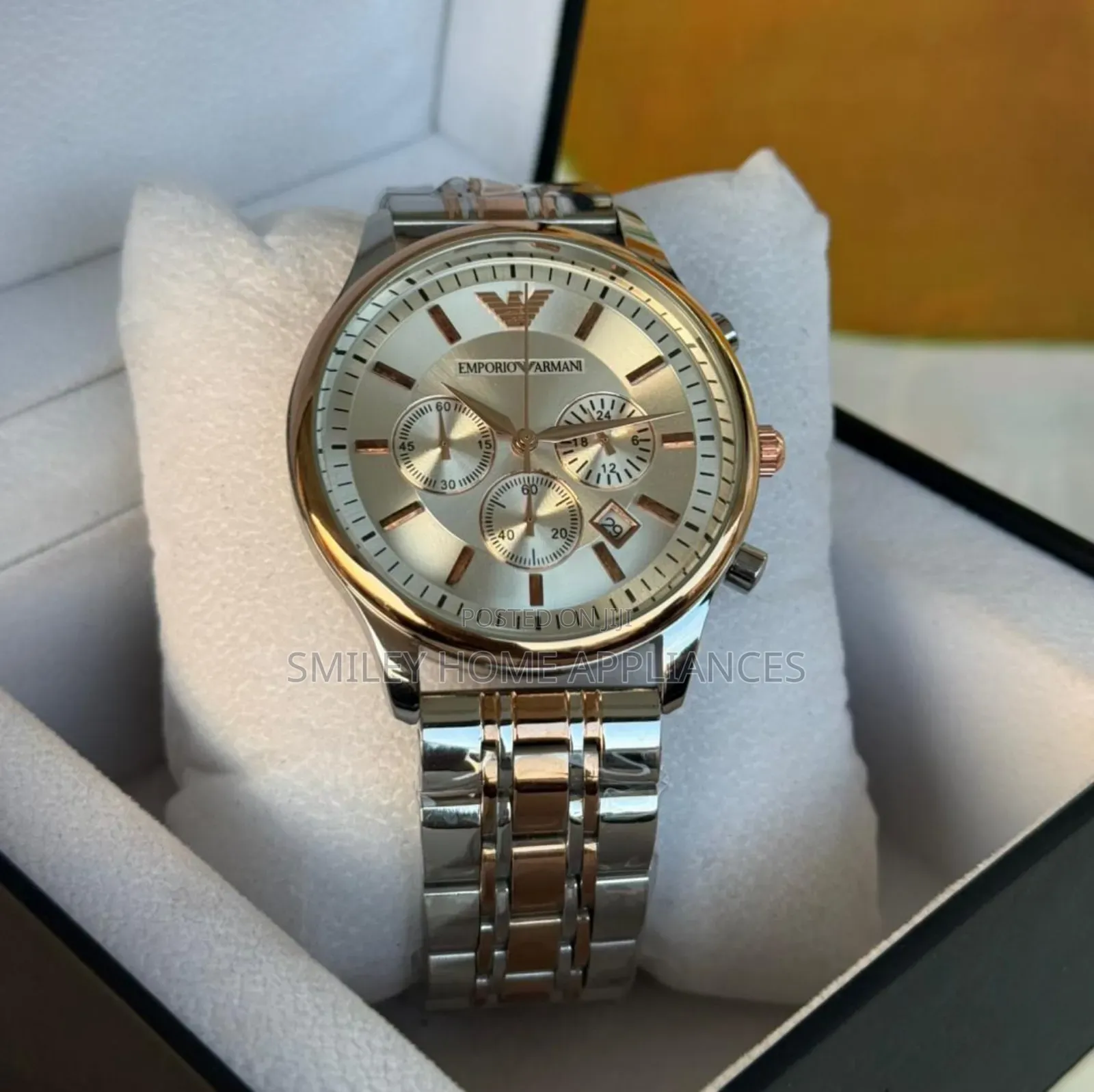 Empori Armani Men's Authentic Automatic Wrist Time Piece at 20% Discount