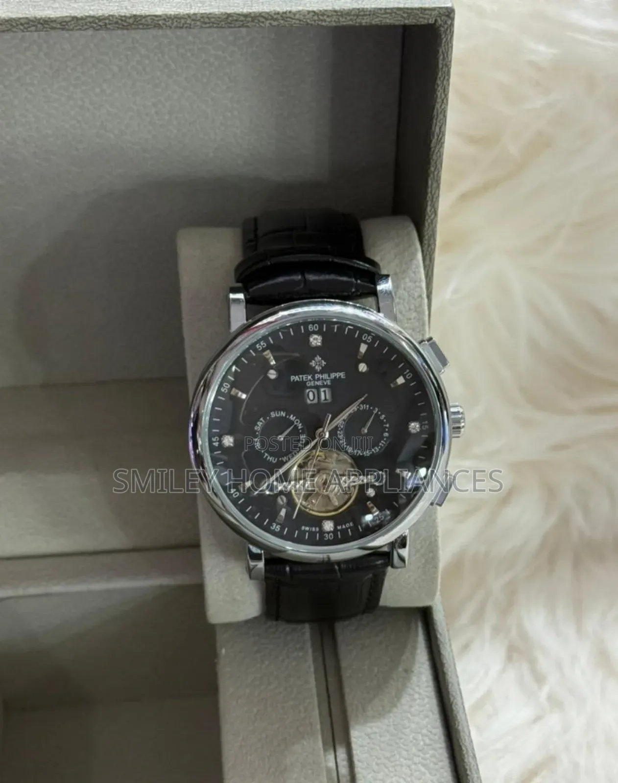 High Value Mens Original Patek Philippe Wrist Time Piece at 20% Discount