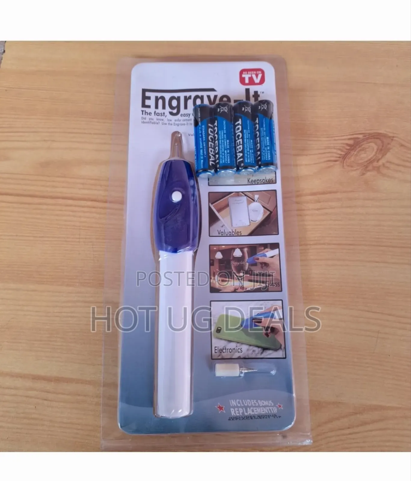 Battery Powered Engraving Pen With 2 Tips