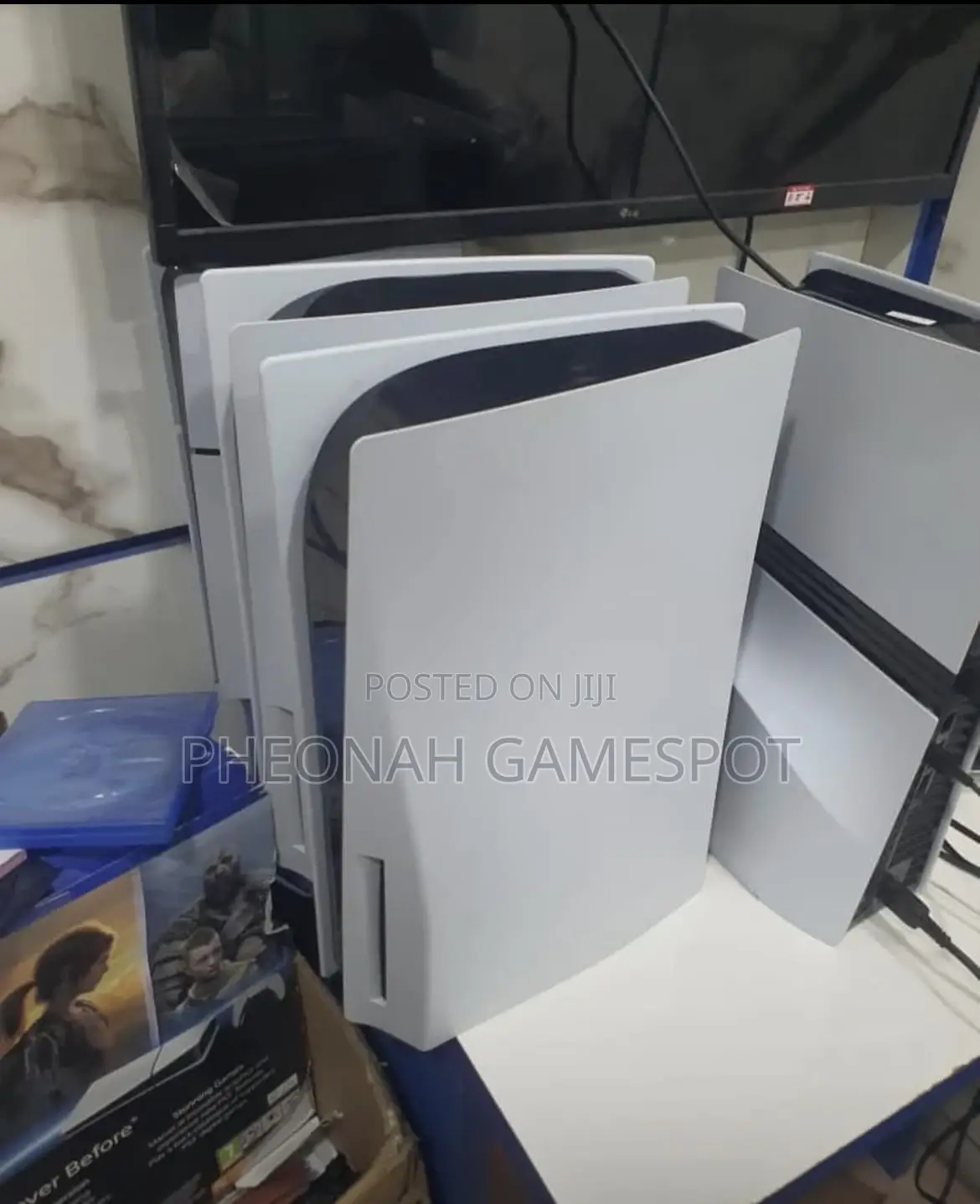 Ps5 Mega Duo, 2 Controllers and 2 Games, Stable Sharp Gameplay.