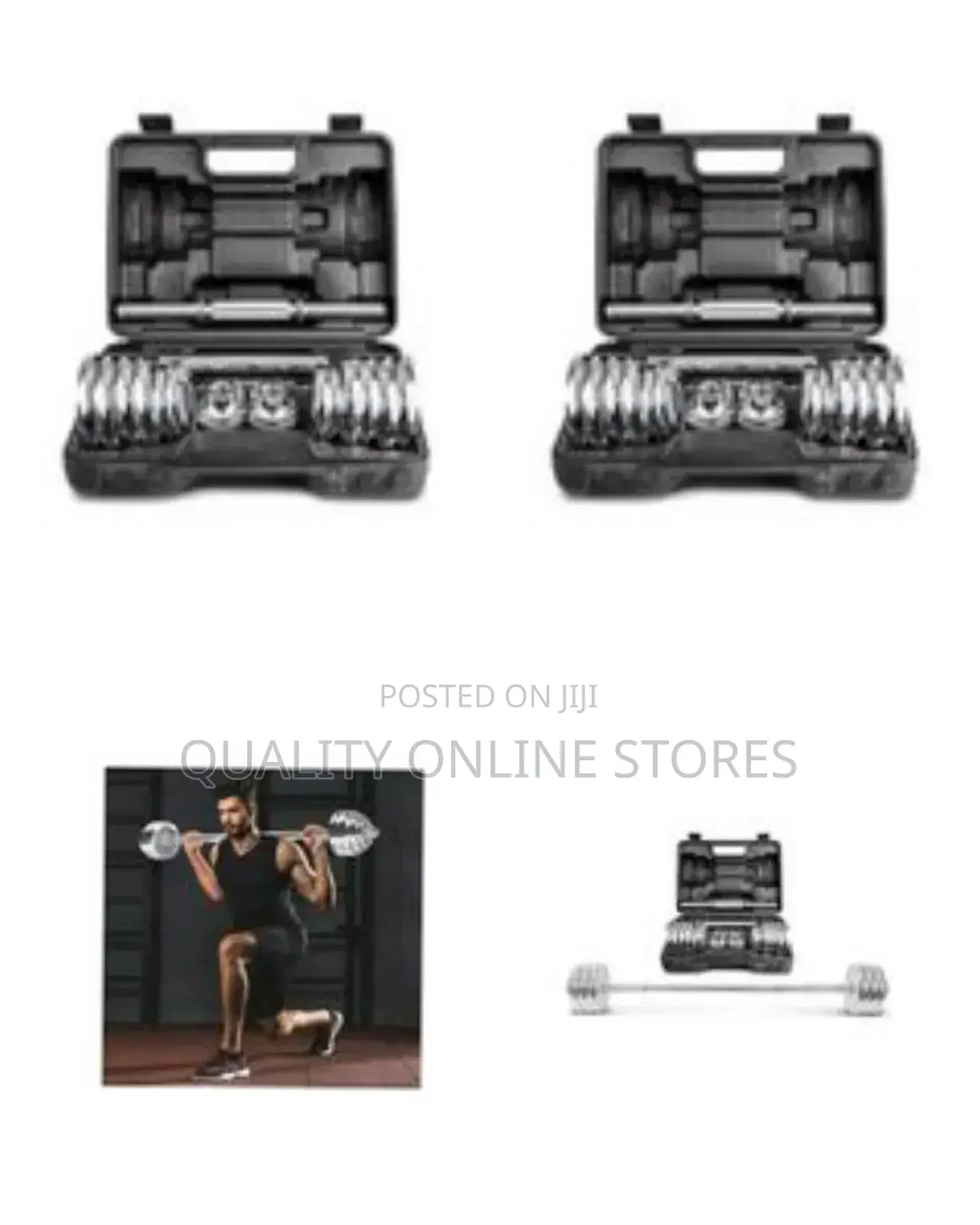 Adjustable Dumbbell and Barbell