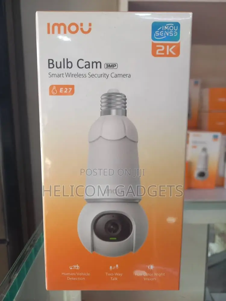 Imou Bulb Cam 3mp Smart Wireless Security Camera