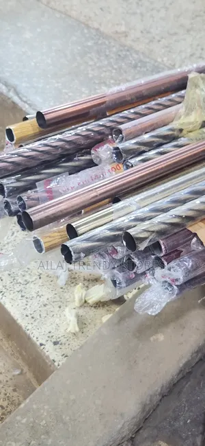 Metallic Curtain Rails Per Metre