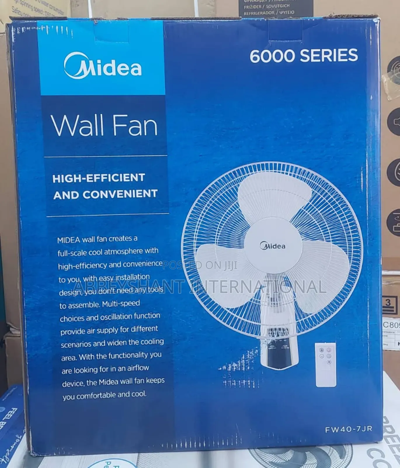Midea 6000 Series Wall Fan/Remote Fan