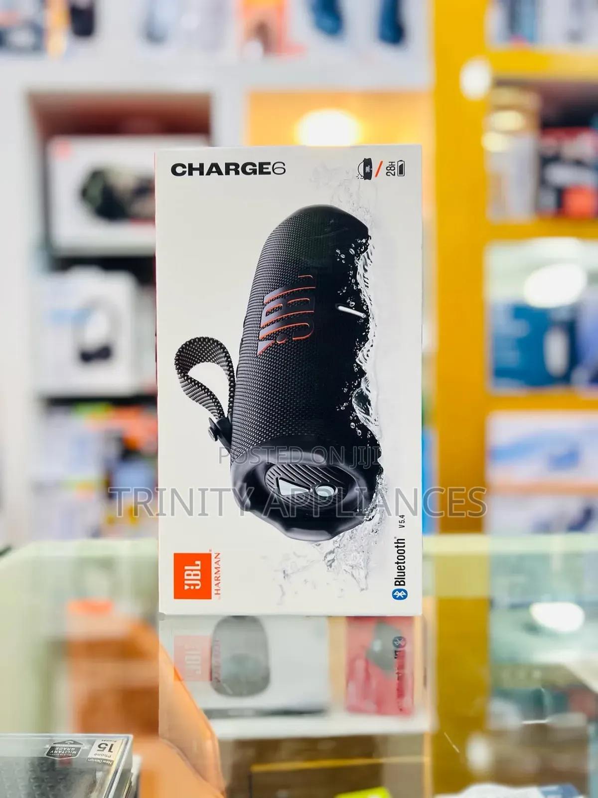 Brand New JBL Charge 6 Black and Blue