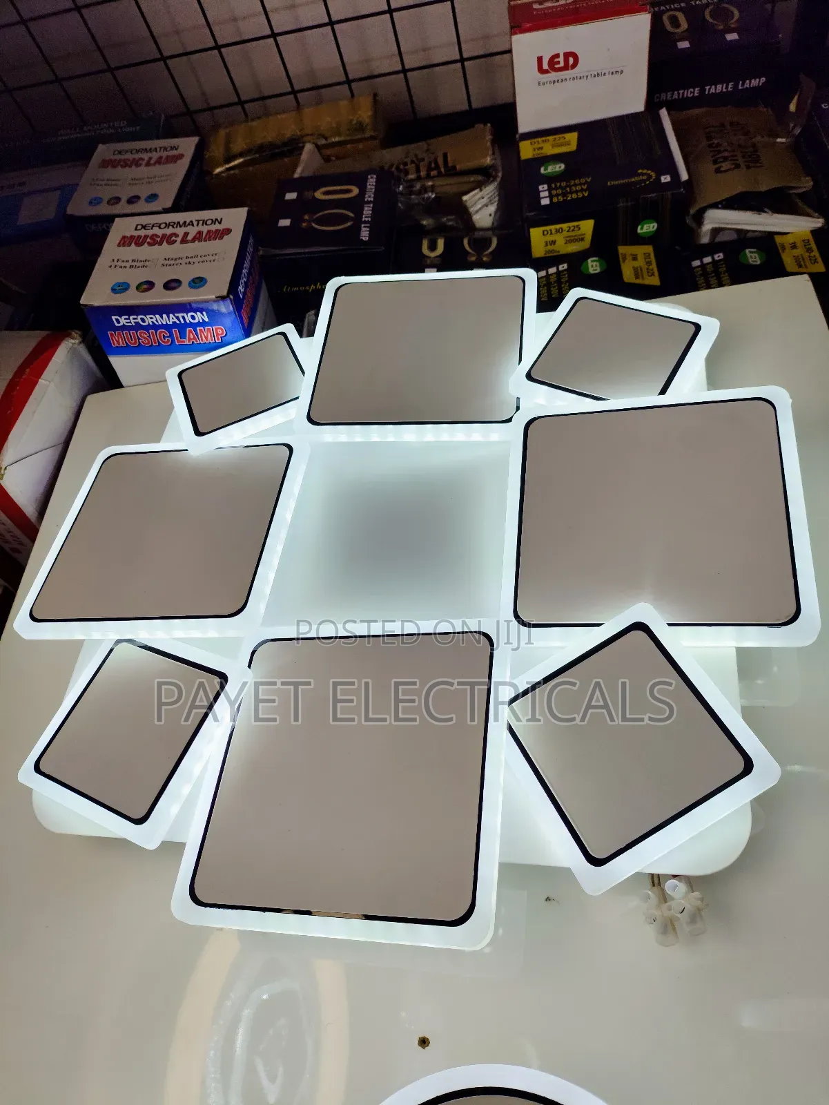Unique Form Led Ceiling Light