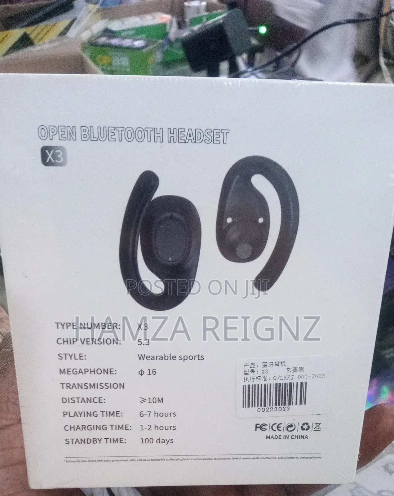 X3 Open Bluetooth Headset