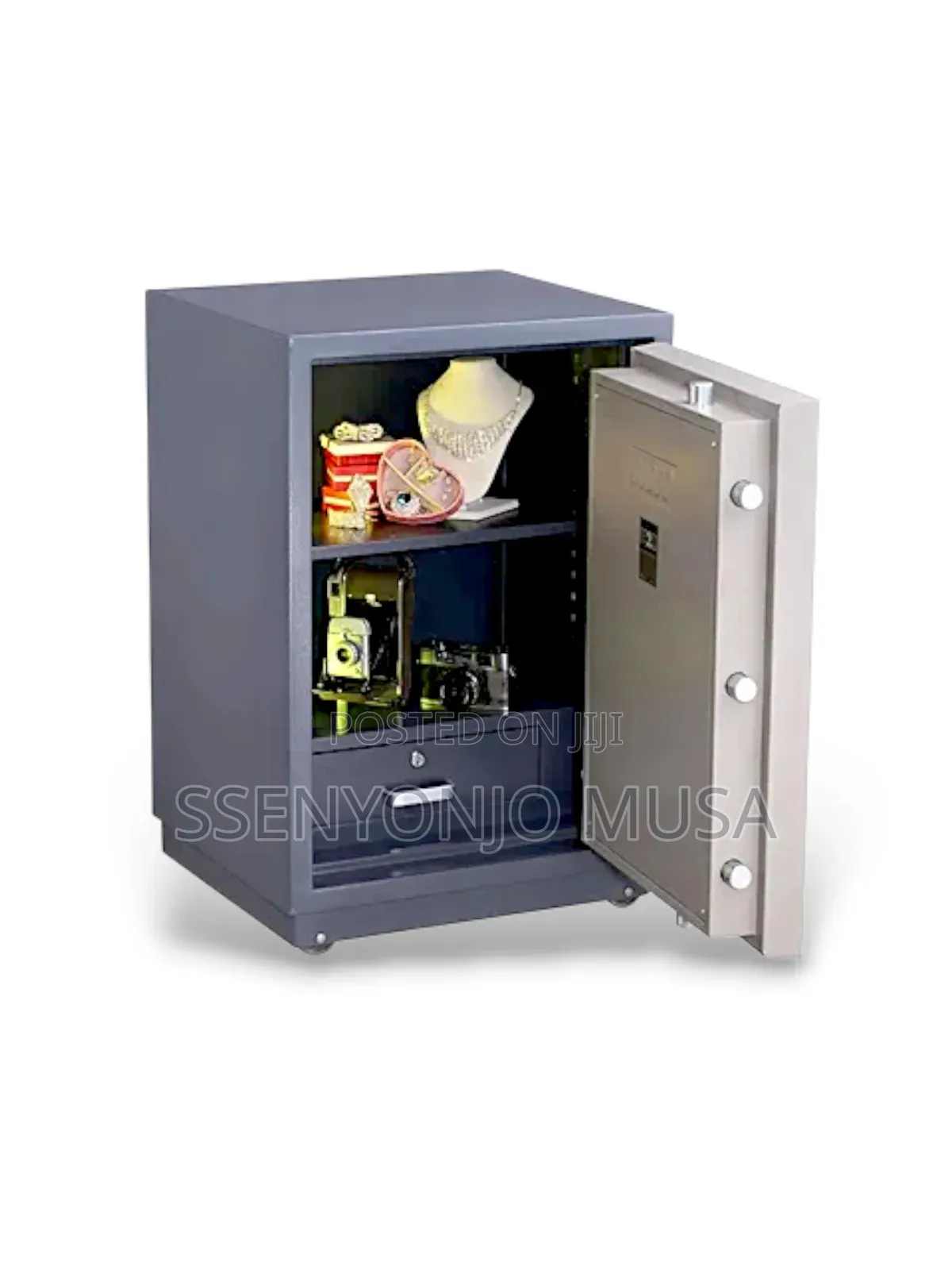 Large Fireproof & Anti-theft Safe Cabinet –Double Lock (550×550×920mm)