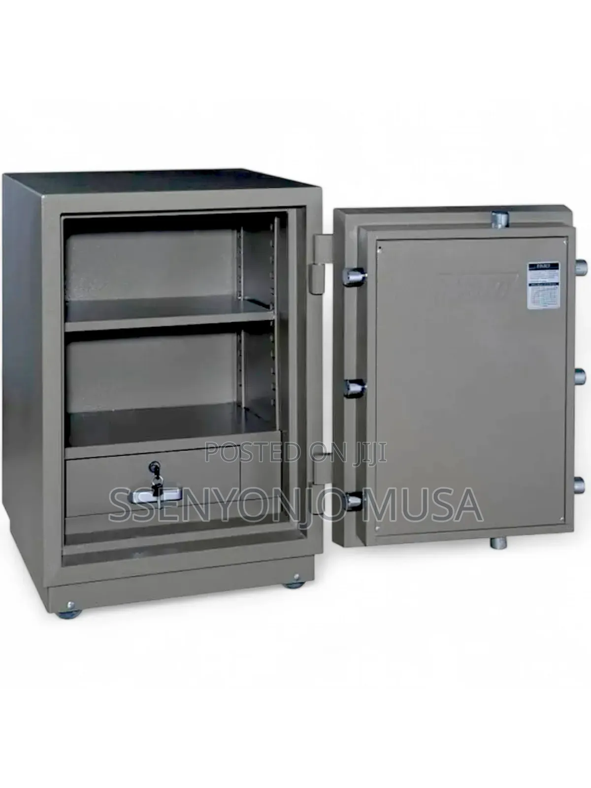 Large Fireproof & Anti-theft Safe Cabinet –Double Lock (550×550×920mm)