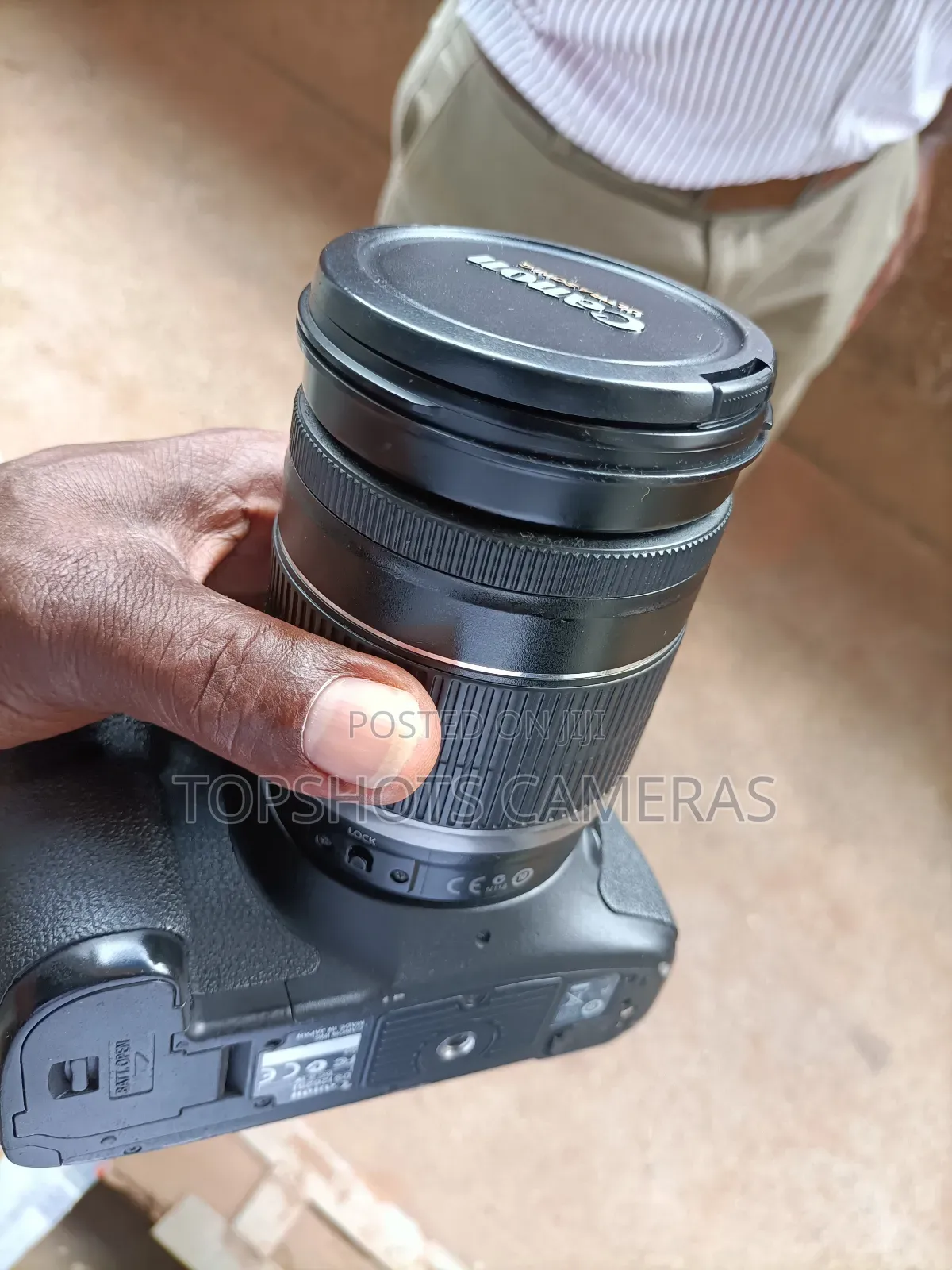 Canon Eos 7d With Big Lens